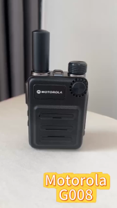 [2Pcs/Set]1-year warranty Motorola G008 Mini Walkie Talkie  High Power 80W | 29800mAh Battery| 400-470mHz|1-10km |Type-c |One Key Copy Frequency|Type-c Charge