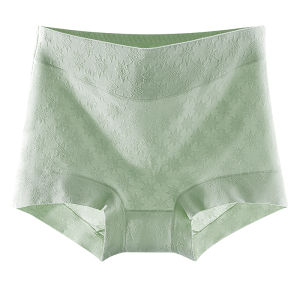 MiiOW | Pure Cotton Womens Briefs High Waist Flat Angle Anti-Bacterial Comfortable Underwear Large Size Short Pants For Young Women