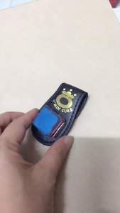 จัดส่งภัยใน24ชั่วโมง กระเป๋าใส่ชอล์กบิลเลียด แบบแม่เหล็ก หนังPU ชอล์กสนุ๊กเกอร์