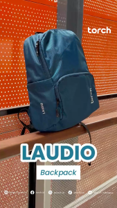 TORCH Laudio Beg Belakang Bag Sekolah Kerja Travel Laptop Lelaki Wanita 17 L - Water Resistant Backpack