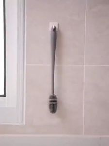 SIKAT BOTOL GELAS SILIKON - Bottle Silicone Brush Gagang Panjang