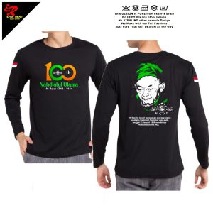 Kaos Satu Abad NU Keren Lengan Panjang