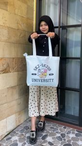 Tote bag Kanvas Aesthetic KPOP Straykids Totebag Kanvas Landscape KPOP SKZ Penutup Resleting