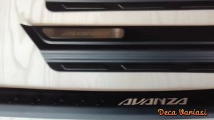 Paket Sillplate Samping Belakang All New Avanza: Pijakan Kaki Hitam