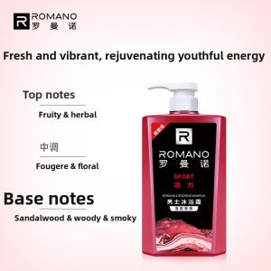 Romano | Cooling Fragrant Dandruff Control Shower and Shampoo Set