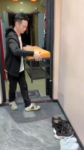 【COD】Shoe Rack Organizer with Seat Cushion Shoe Bench Shoe Stool Shoe Cabinet Shoe Oragizers 2 in1 Shoe Rack Sitting Shoe Shleves Shoe Changing Bench