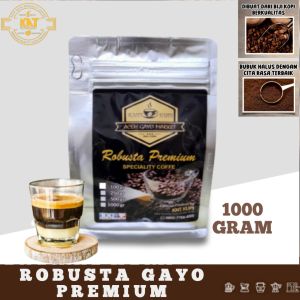 KOPI ROBUSTA ACEH GAYO PREMIUM 1KG BUBUK HALUS MURNI