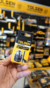 Tolsen Drill Chuck w/ Key - Quick Change Hex Shank Impact Driver Conversion Tool (10mm 3/8"-24UNF | 13mm 1/2"-20UNF) - Trusted European Brand with Competitive Price