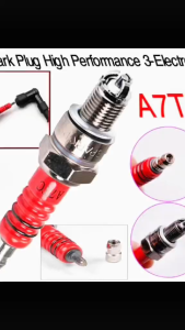 SKYGO 125 SPARK PLUG D8EA D8TL CF10 COMPATIBLE 3-ELECTRODE MOTORCYCLE