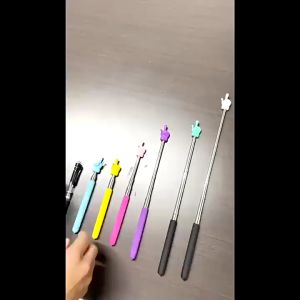 Adjustable Multifunction Teaching Stick Supplies Teacher Cute Whiteboard Pointer School Supplies