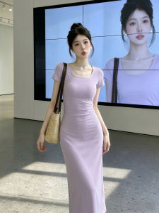 SUHUIQIAN | Slender Waisted Small Size Summer Long Dress
