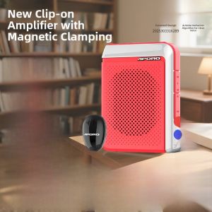 Aporo T18 Magnetic Clip-On Wireless Amplifier Bee High Power Large Volume for Teaching Class Special Sound System