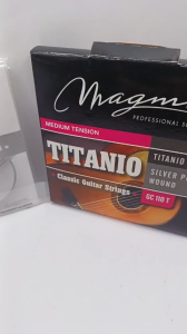 Senar String Gitar Guitar Klasik Classic Titanio Magma 075-1.12 GC110T