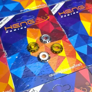 HENG washer dotted original stainless / alloy for 5mm and 6mm bolts