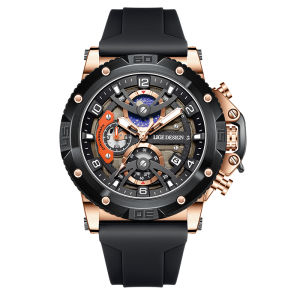 LIGE Top Brand Quartz Watches Men Date Chronograph Military Watch Waterproof Sports Clock + Box