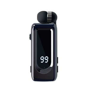 Lavalier Business Wireless Earphone Replaceable Battery Calling/Music 36H Vibration Reminder One-Click Photo Bluetooth Headset