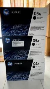 ตลับหมึกโทนเนอร์ สีดำ HP CE505A ของแท้ ขายลดราคามีไม่เยอะ