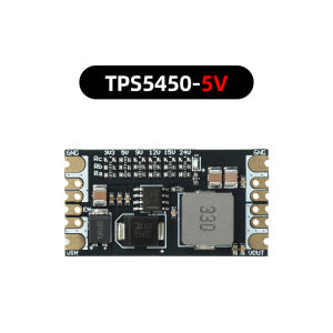 Aideepen | TPS5450 DC-DC Buck Module DC 5.5-36V Input Selectable 5V/12V/24V Max 5A Low Ripple High Efficiency Step Down Power Regulator