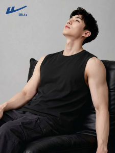 Warrior | Gym Men Cotton Breathable Black Vest
