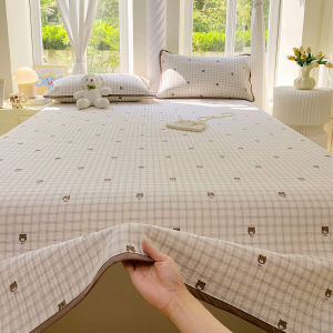 Tang Yi | Bộ Drap Giường Bông Máy Giặt Được Chống Trượt Tất Cả Mùa
