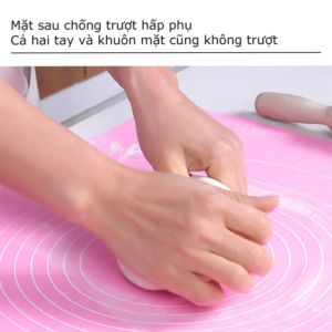 Tấm Lót Nhào Bột Silicon Size 40x50cm 29*26cm 4 màu tùy chọn