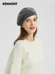 Klrmor Wool Beret Female Soft Girl Japanese Knitted Hat Sweet Cute Hat Autumn and Winter Female Fashion Korean Woolen Hat