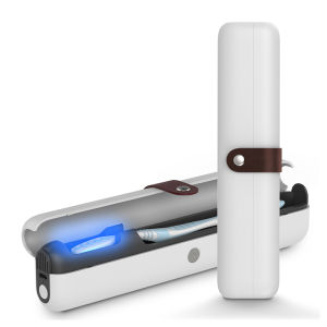 Rechargeable Mini UV light toothbrush sanitizer sterilizer case for for Traveling