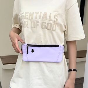 waist bag 24.5x10cm 70g Polyester non-slip waterproof for men women teenagers daily use outdoor gym running biking traveling Multi-Functional