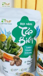 Bột nêm Tảo Biển hũ 350g Tâm Minh Foods không bột ngọt công nghiệp