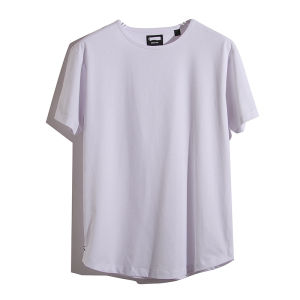 Áo Thun Cotton Lycra Chống Nhăn Co Giãn Không Biến Dạng Mùa Hè Thường Ngày Cổ Tròn Tay Ngắn Thể Thao Tập Luyện Quần Áo Thể Thao