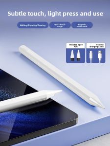Charging Capacitive Stylus Pen for Smartphones and Tablets with Magnetic Tip for Students and Artists