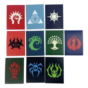60ct Guilds of Ravnica Standard Deck Protector Sleeves for Magica Selesnya Gruul Boros Azorius Simic Rakdos Orzhov Lzzet Golgari