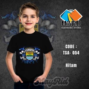 KAOS DISTRO ANAK SUPORTER BOLA PERSIB UMUR 6 BULAN - 12 TAHUN