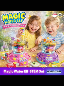 【SG Ready Stock】Magic Water Elf DIY Science Experiment Toy Set With Lights&Sound Effects★STEM✅Hotpot/Juicer✅Handmade Gel Creature Kit for Kids Gift✅Christmas/Birthday Presents✅