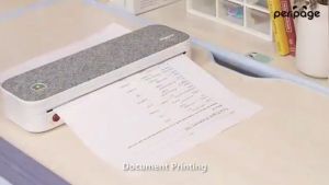 Giấy in nhiệt A4 peripage ECOKING dành cho tất cả dòng máy in nhiệt dày mềm mịn lưu dữ mực không phai chất lượng tốt không độc hại.