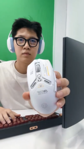 Chuột Gaming Không Dây INPHIC IN9 – Bluetooth 3 Mode Pin Sạc 10000 DPI 6 Nút App Tùy Chỉnh LED RGB Hiển Thị Pin