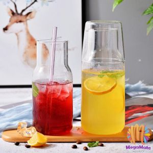 ชุดถ้วยแก้วใส่เครื่องดื่ม สไตล์ญี่ปุ่น ถ้วยนม drink cup combination