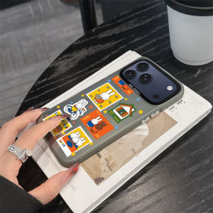 Cartoon Cute M-Miffy Phone Case For iPhone 11 12 13 14 15 16 17 E Pro Max Plus Mini Electroplated Silver IMD Laser Black Cover