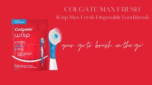 Colgate Max Fresh Wisp Disposable Mini Toothbrush Peppermint - 24 Count