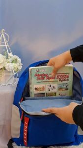 9206 New Backpack School bag / Beg Galas Sekolah ( Primary & Secondary Saiz 16" / 43 cm ) Design Brand