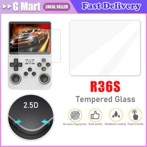For R36s RGB20S Screen Protector Tempered Film Handheld Game Console Glass Protector Crystal Film Protective Accessories