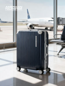 American Tourister | Men Business Durable Aluminum Frame PC Travel Suitcase 28 inch