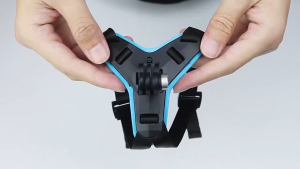 SJCAM action Camera Accessory Full ace Helmet Chin Mount Jaw Holder Motorcycle Helmet chin Strap Support Sports for Motorcycling/Cycling