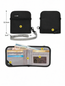 Pacsafe | RFID Block Water Resistant Durable Wallet Bifold
