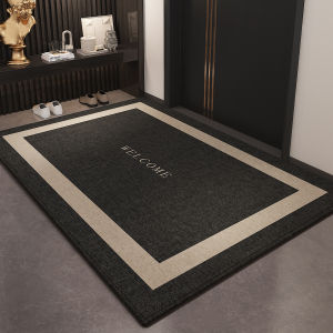 Customizable Entrance Door Mat Modern Simplicity Indoor Outdoor Mat Doorway Floor Rug Dustproof Wear Resistant Geometric Pattern