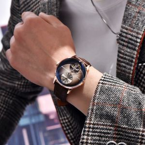 PAGANI DESIGN Top Luxury Tourbillon Mechanical Watches Luminous Leather Fashion Casual Waterproof Skeleton Automatic Watch PD-1796