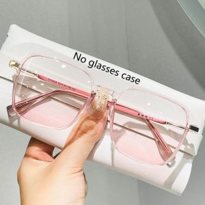 Sunglass Women Men Vintage UV Protection Eyewear Goggles Clear Frame Sunglasses Oversized Sunglasses Ladies Sun Glasses Shades