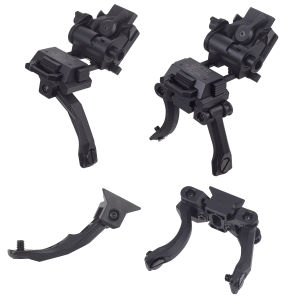 Ultralight Nylon J Arm Bracket NVG Bridge Mount for Dual AN/PVS-14 Night Vision Goggles Dovetail Tactical for Hunting Airsoft