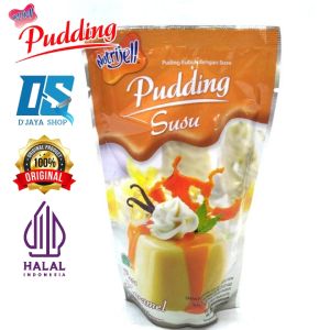 Nutrijell Puding Susu | Puding Instan Caramel Pouch 142 g