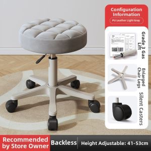 Elevated Bar Stool with Backrest